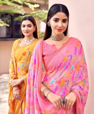 SAVYAA BY RUCHI CHIFFON SAREE MANUFACTURER IN INDIA